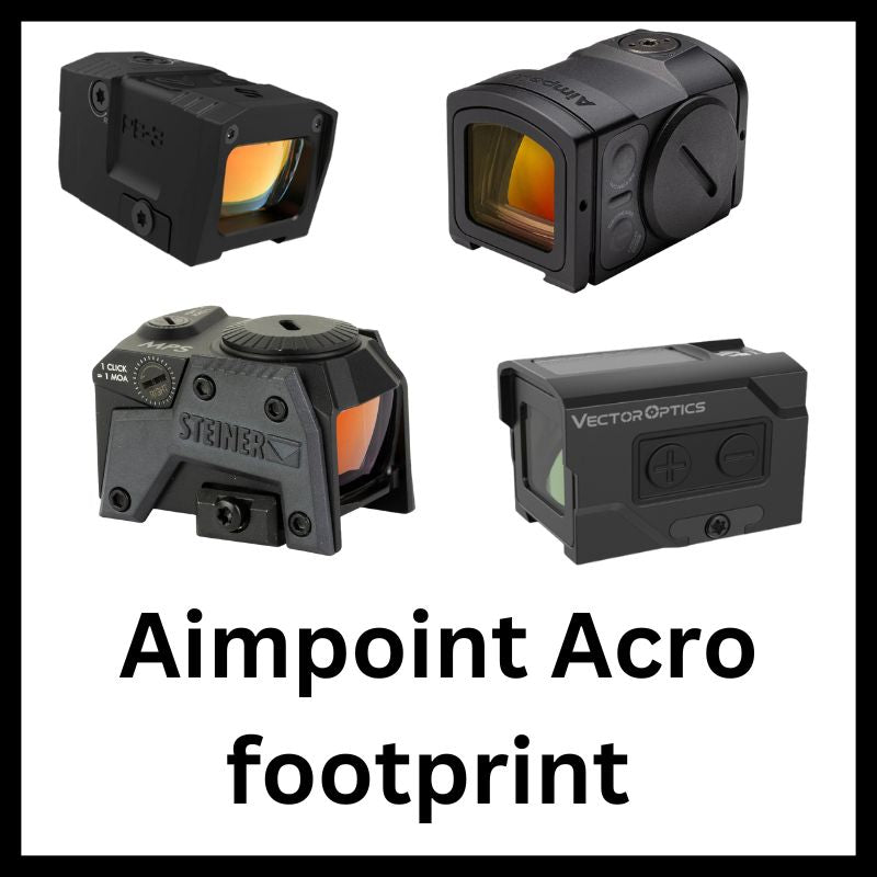 Red dots with Aimpoint Acro footprint