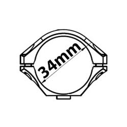 34mm kikkertmontageringe