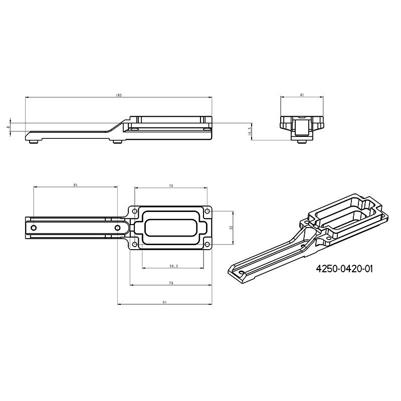 Adapter til Infiray PS II ZZr | Blaser base 