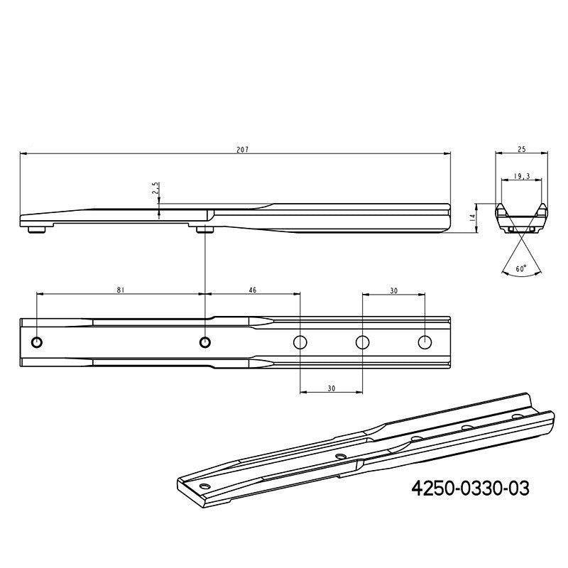 Adapter til InfiRay Rico RL 42, RH 50 | Blaser base 