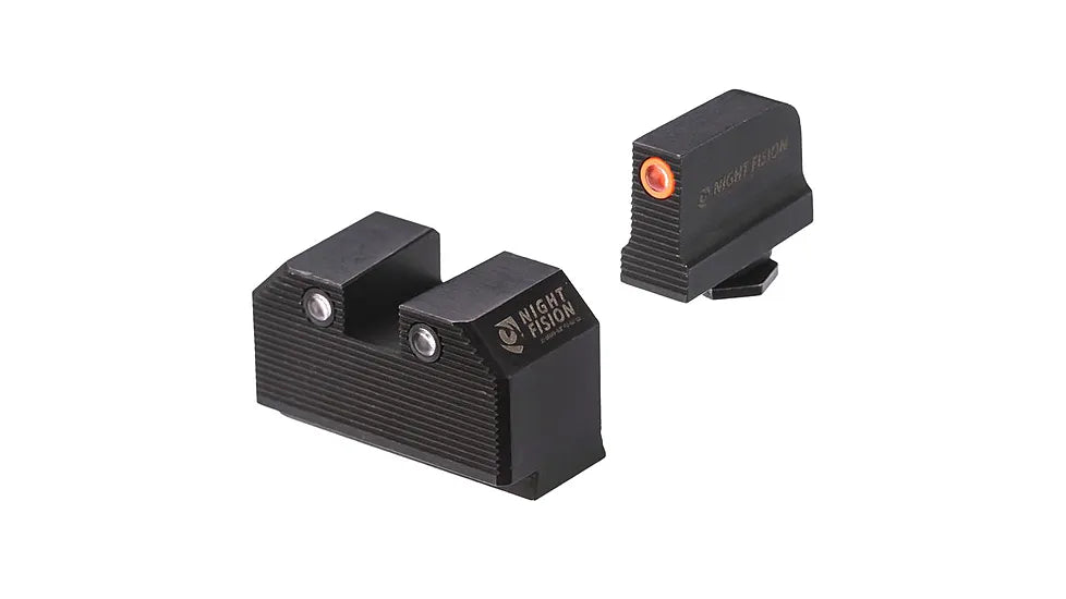 Glock 17 MOS, 19 MOS, 34 MOS nat sigte med tritium 