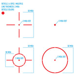 Sightmark Ultra Shot A-Spec Reflex Sight rødpunktsigte 