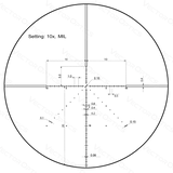 Vector Optics Veyron 10x44 SFP kompakt riffelsigte 