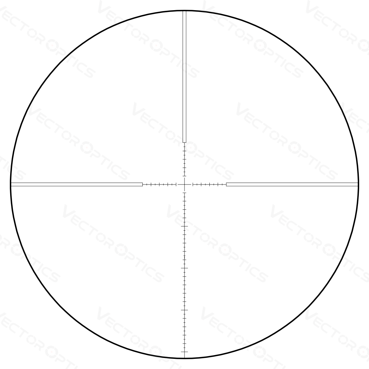 Vector Optics Veyron 3-12x44 FFP kompakt riffelkikkert 