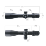 Vector Optics Veyron 4-16x44 IR Første Brændpunkt Belyst riffelsigte 