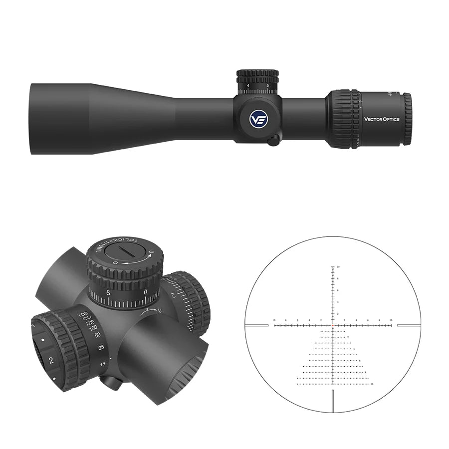 Vector Optics Veyron 4-16x44IR SFP kompakt riffelsigte 