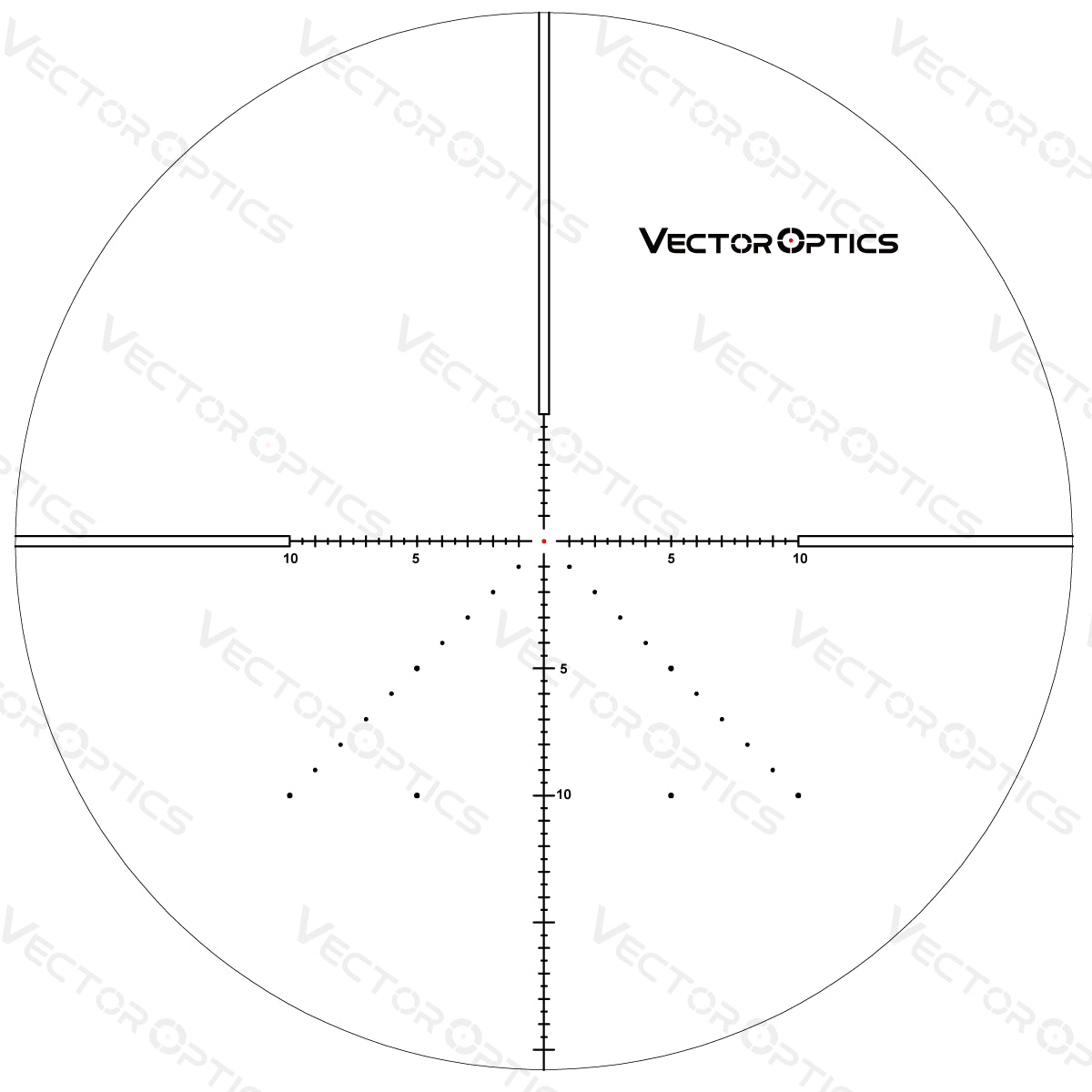 Vector Optics Veyron 6-24x44 IR Første Fokusplan Oplyst riffelkikkert 