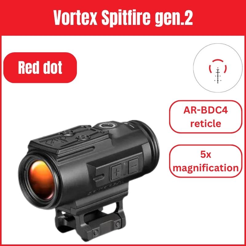 Vortex Spitfire HD Gen II | 5x prisme kikkertsigte